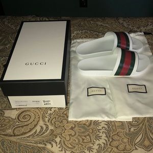 NEVER WORN Gucci Slides